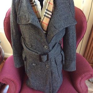 Zara Slate Gray 3/4 Coat-This is a Beauty